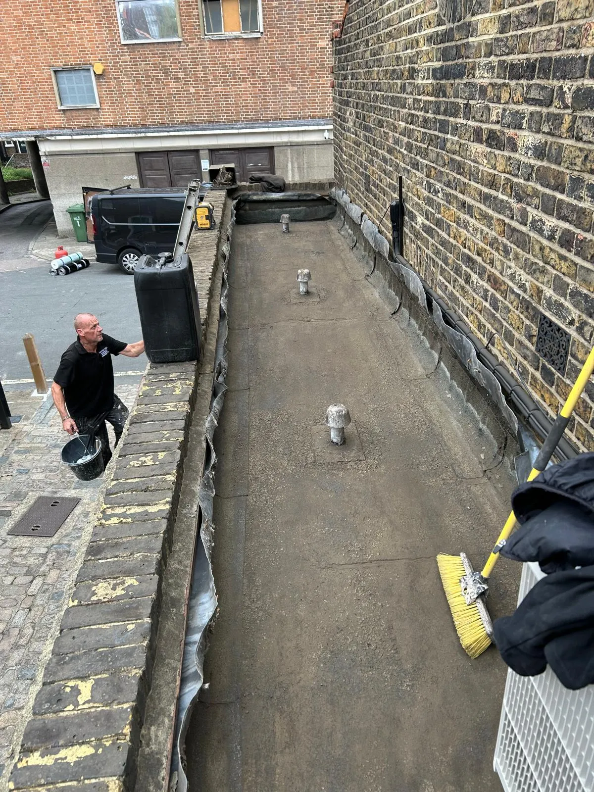 Flat Roof Renewal — Self-Adhesive 5 mm Cap Sheet